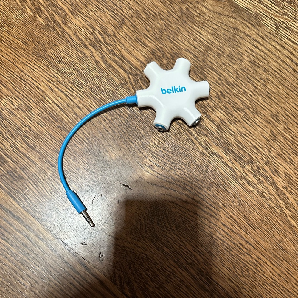 belkin rockstar 5 jack headphone splitter